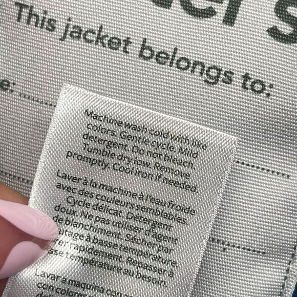 Carter’s Boy’s Gray Blue Full Zip Fleece Lined Hooded Puffer Jacket Coat Size 7 - Picture 14 of 16